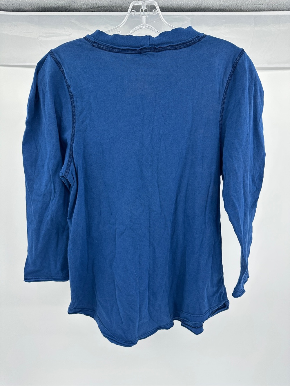 We The Free Royal Blue Long-Sleeve Crewneck Top - Picture 2 of 3